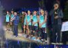 Ir Muhammad Fauzi MT Resmi Buka Turnamen Volly Ball Karang Taruna CUP I Lubuk Resam Hilir