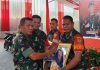 Prajurit Kodim 0420/Sarko Terima Penghargaan Dari Kodam II/Sriwijaya Mayjen TNI Yanuar Adil