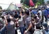Aksi Mahasiswa Ricuh, Kabag Ops Polres Kerinci Mengalami Luka di Kepala