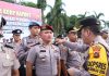 Akhir Tahun 2024, Puluhan Personil Polres Merangin Naik Pangkat