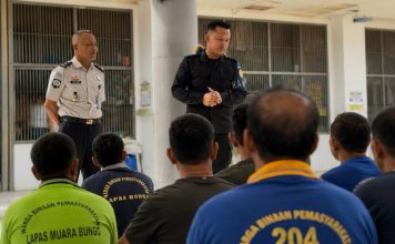 Pastikan Warga Binaan Bebas Dari Narkoba, Lapas Kelas IIB Laksanakan Razia Zero Halilintar