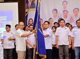 Ketua PWI Provinsi Jambi H. Ridwan Agus Kembali Lantik Irwansyah Sebagai Ketua PWI Kota Jambi 2026-2029