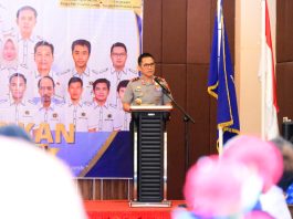 Kapolda Jambi Hadiri Pelantikan Ketua dan Pengurus PWI Kota Jambi Masa Bakti 2026-2029
